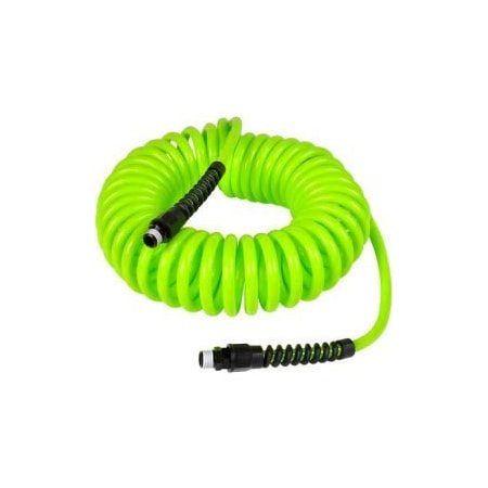 Legacy Legacy Mfg. LP1425AFZ 1/4 X 25' Polyurethane Recoil Hose 1/4 MNPT Flexzilla Green LP1425AFZ